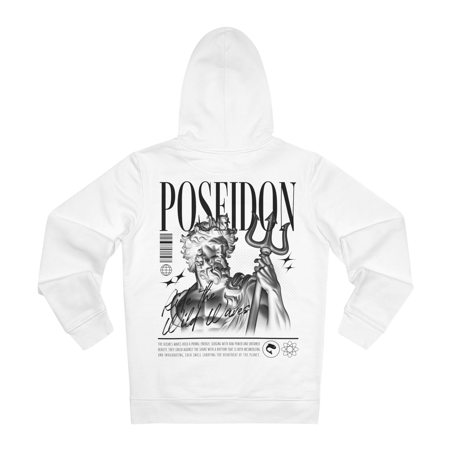 Poseidon Premium Bio Hoodie von Urban Baba