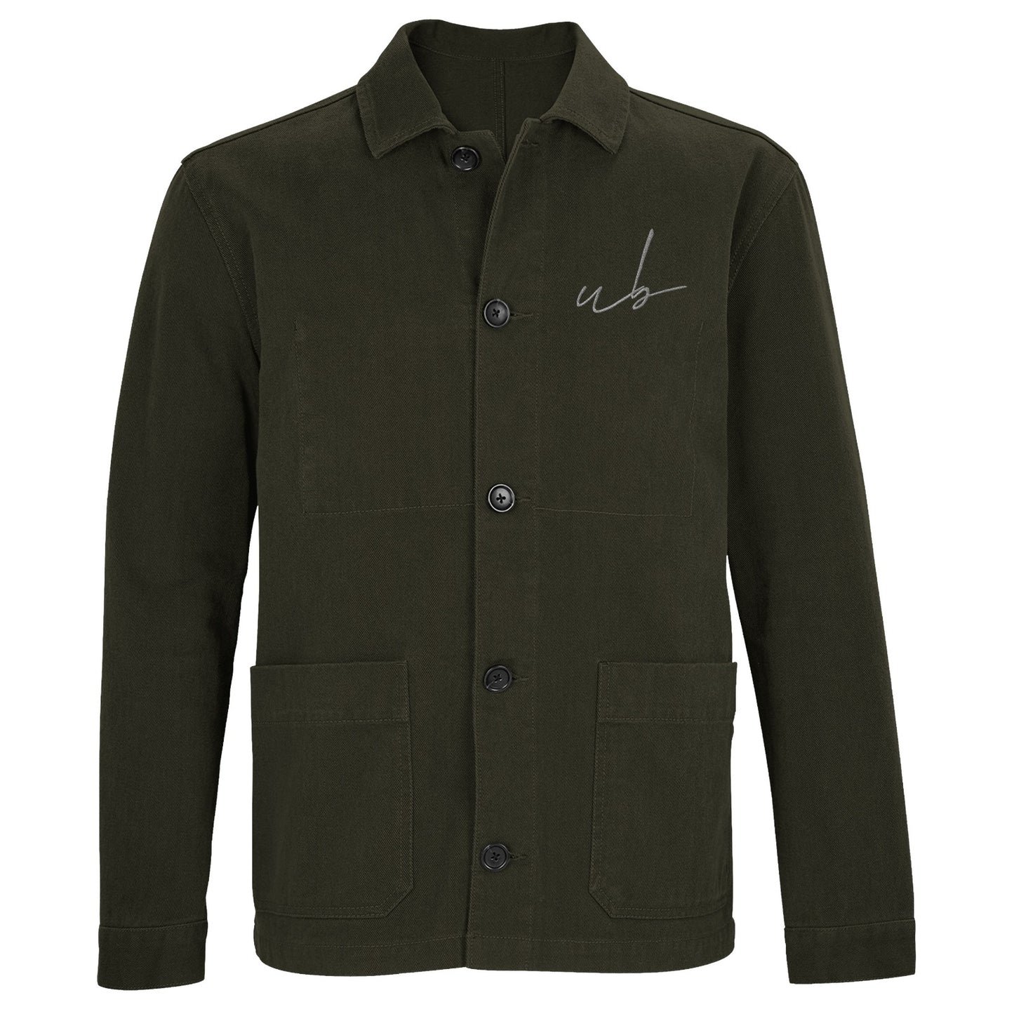 Bio-Jacke mit Stickerei