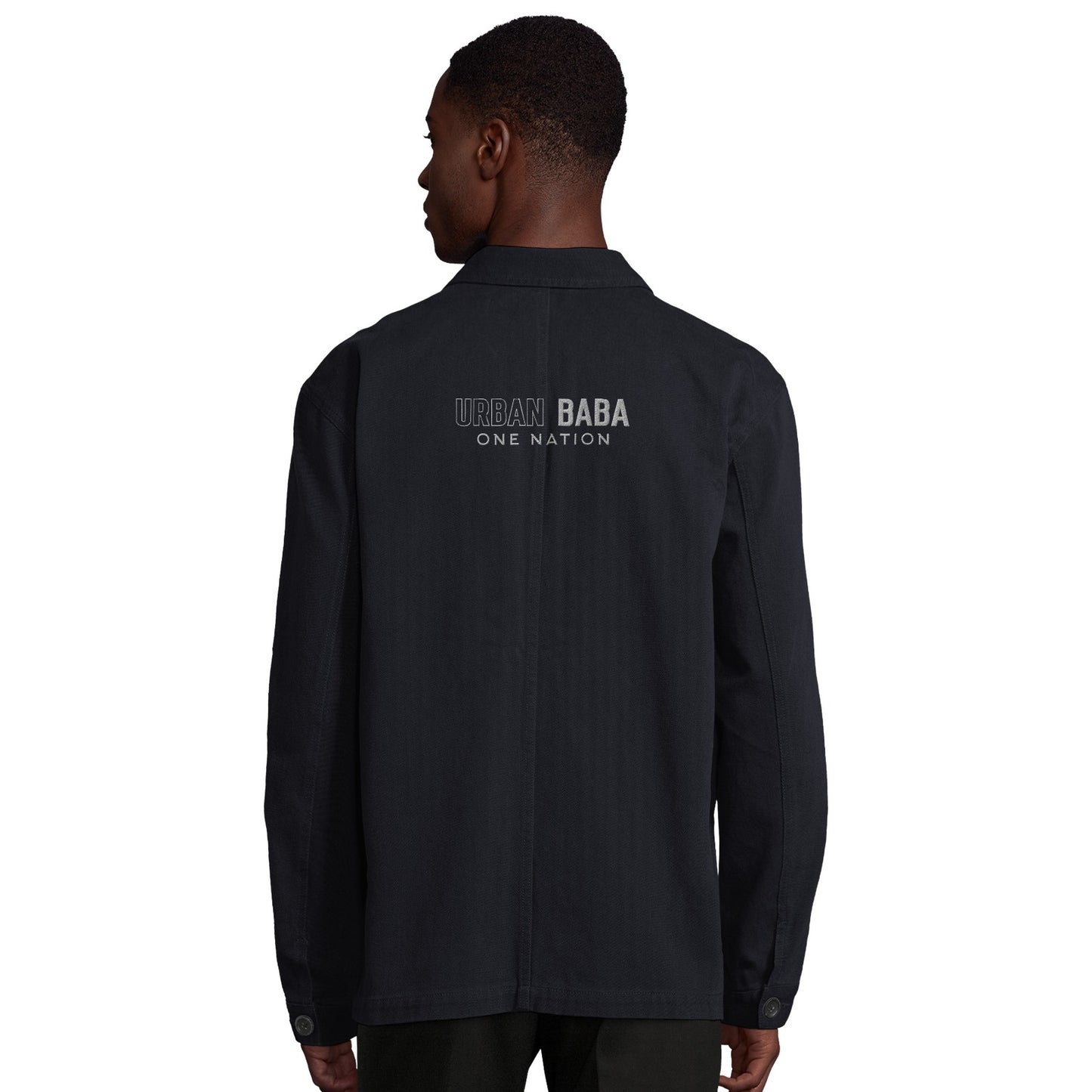 Bio-Jacke mit Stickerei