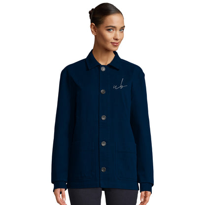 Bio-Jacke mit Stickerei