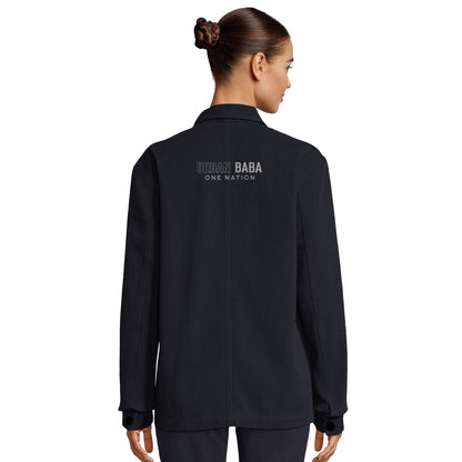 Bio-Jacke mit Stickerei