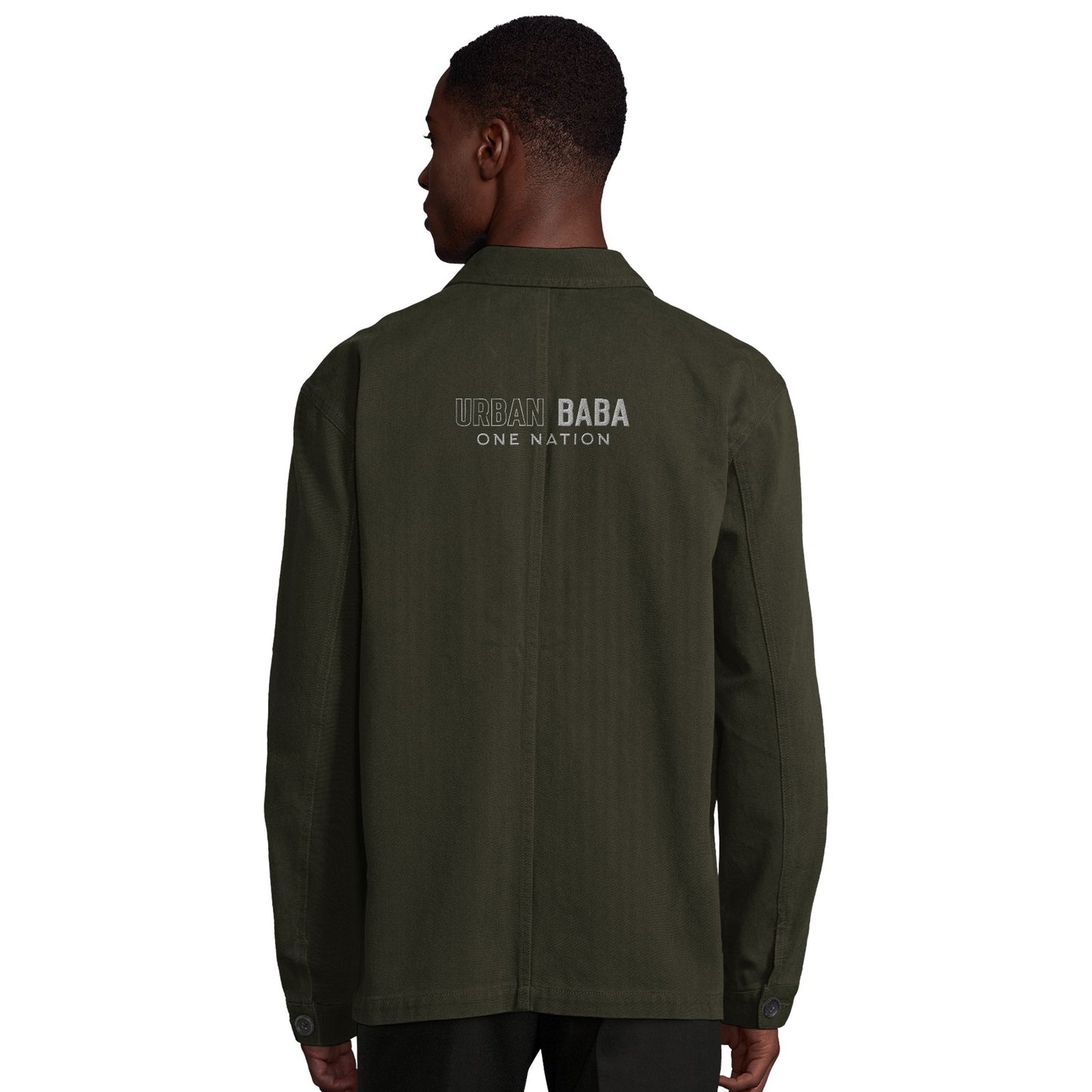 Bio-Jacke mit Stickerei