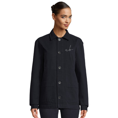 Bio-Jacke mit Stickerei